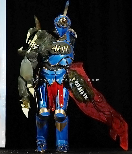 Eurocosplay Championships held at MCM Expo Comic Con in London – entry from Sweden as Knightmare from Soul Calibur 3