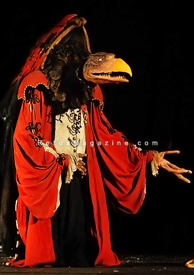 Eurocosplay Championships held at MCM Expo Comic Con in London – entry from England as Skeksil from Dark Crystal 