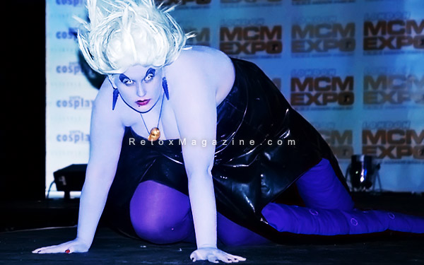 Eurocosplay Championships held at MCM Expo Comic Con in London – entry from Germany as Ursula from The Little Mermaid