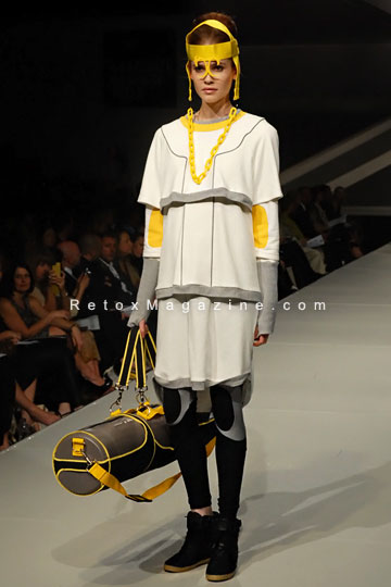 Collection by Charli Cohen, GFW 2012, catwalk image1