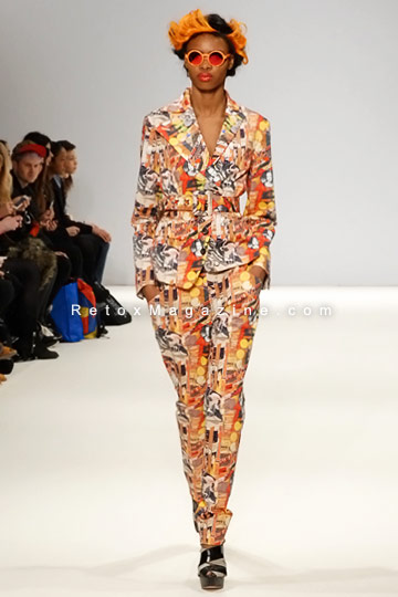 Dans La Vie AW12 fashion line, London Fashion Week, image 17