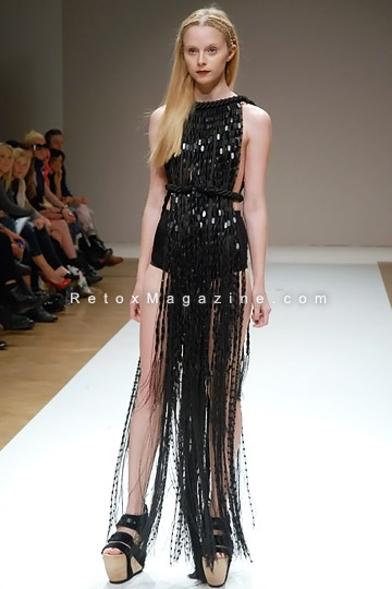 LFW SS12 Blow Presents - fashion designer Eleanor Amoroso outfit 12
