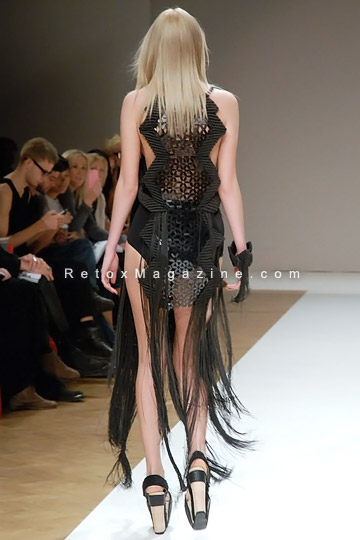 LFW SS12 Blow Presents - fashion designer Eleanor Amoroso outfit 14