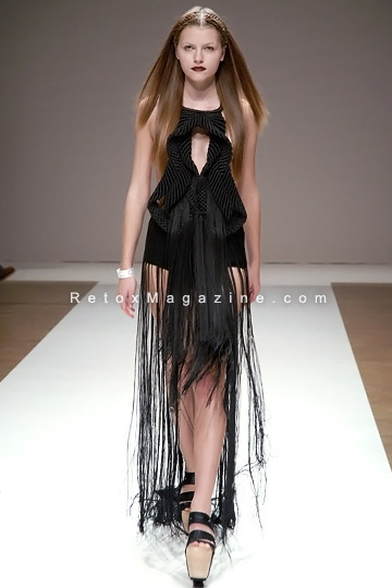 LFW SS12 Blow Presents - fashion designer Eleanor Amoroso outfit 15