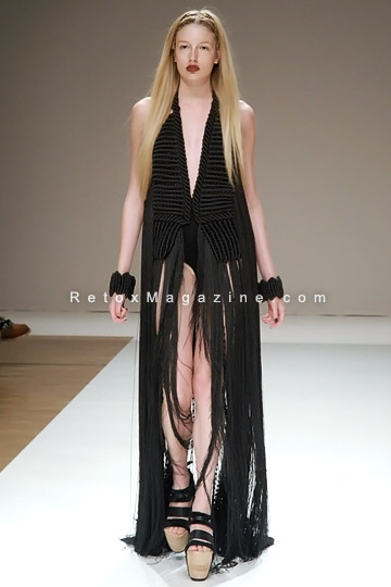 LFW SS12 Blow Presents - fashion designer Eleanor Amoroso outfit 18