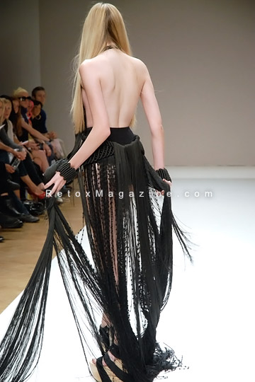 LFW SS12 Blow Presents - fashion designer Eleanor Amoroso outfit 19