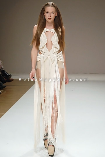 LFW SS12 Blow Presents - fashion designer Eleanor Amoroso outfit 3