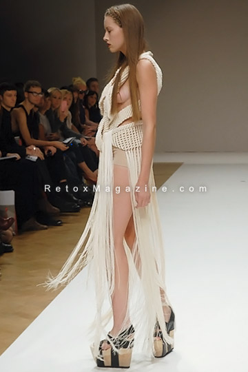 LFW SS12 Blow Presents - fashion designer Eleanor Amoroso outfit 4