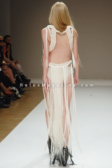 LFW SS12 Blow Presents - fashion designer Eleanor Amoroso outfit 8