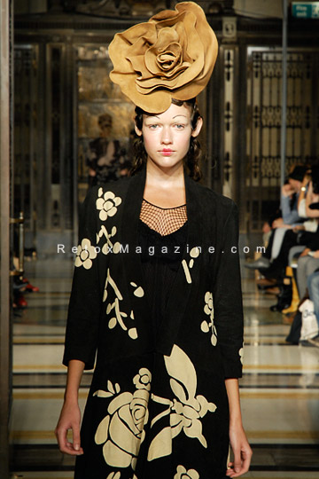 LFW SS12 - fashion designer Elisa Palomino outfit 5