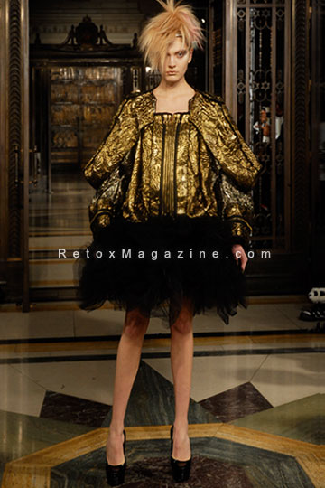 LFW SS12 - fashion designer Inbar Spector outfit 3