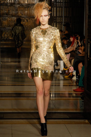 LFW SS12 - fashion designer Inbar Spector outfit 5