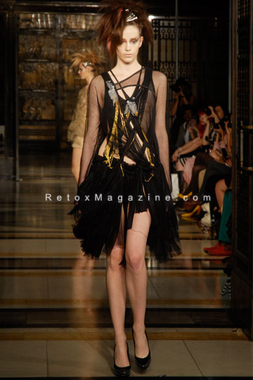 LFW SS12 - fashion designer Inbar Spector outfit 8