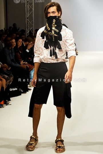 Ones To Watch, menswear collection by KYE, London Fashion Week, Vauxhall Fashion Scout, outfit11.