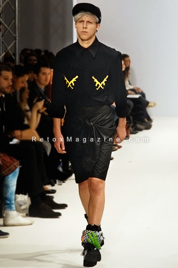 Ones To Watch, menswear collection by KYE, London Fashion Week, Vauxhall Fashion Scout, outfit2.