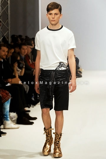 Ones To Watch, menswear collection by KYE, London Fashion Week, Vauxhall Fashion Scout, outfit3.