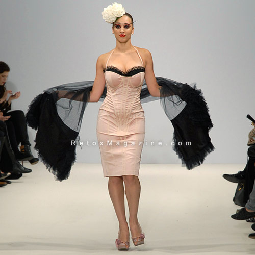 LFW SS12 catwalk - fashion designer Ziad Ghanem presents collection entitled Matka Johanna