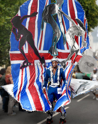 Notting Hill Carnival 2011 in London, costume 10