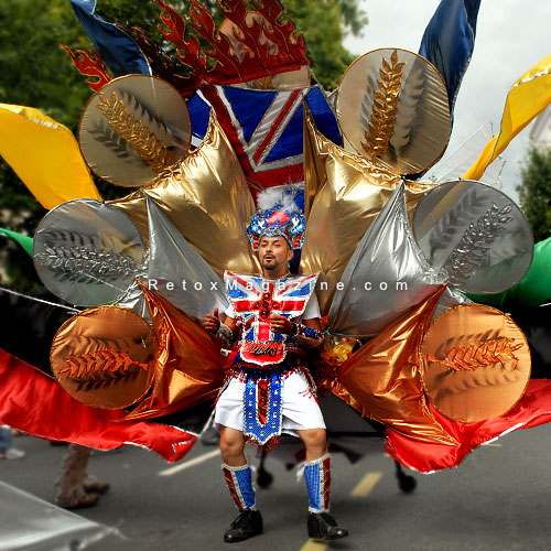 Notting Hill Carnival 2011 in London, costume 11