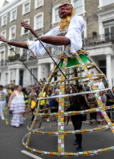 Notting Hill Carnival 2011 in London, costume 3