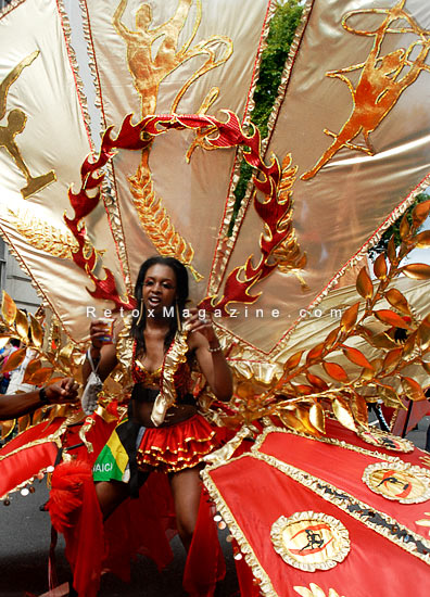 Notting Hill Carnival 2011 in London, costume 7