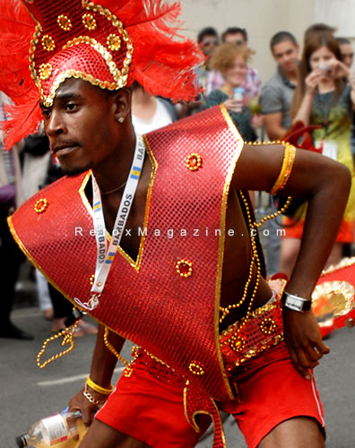 Notting Hill Carnival 2011 in London, costume 8