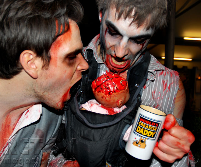 Zombie dady - Halloween zombie walk in London, photo 13